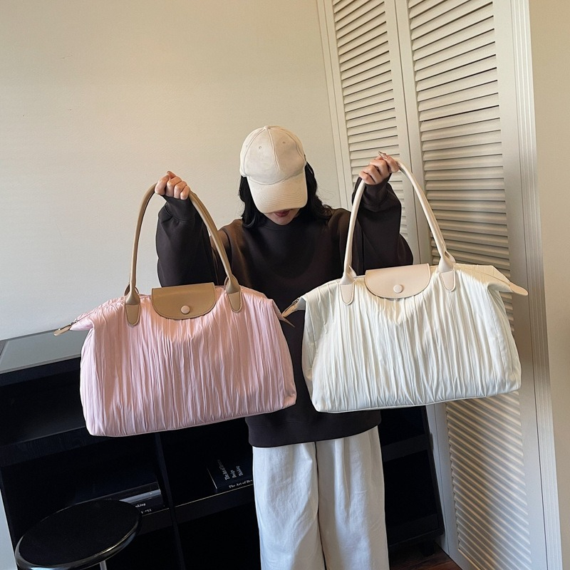 Yoga Fitness Bag - กระเป๋าสะพายไหล่แฟชั่นน้ำหนักเบาสำหรับเดินทางระยะสั้น ออกกำลังกาย โยคะ