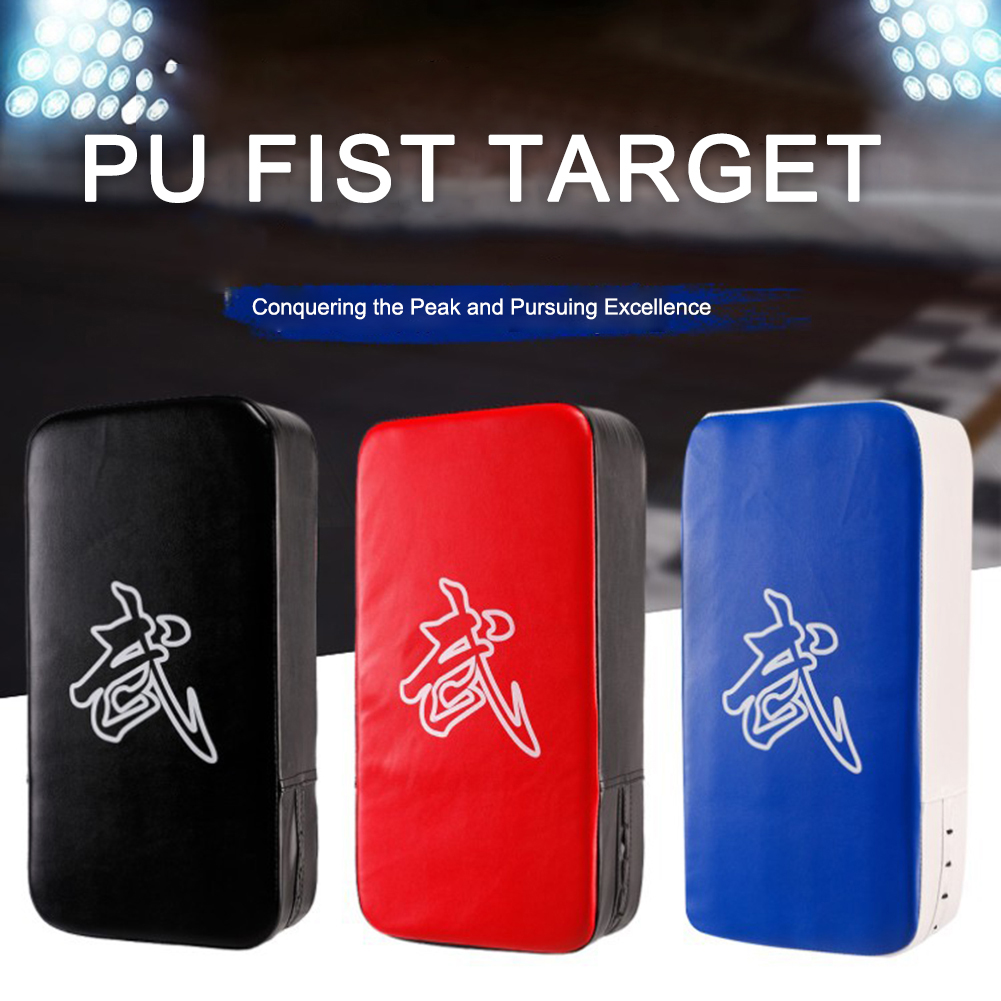 Boxing Punching Bag - แผ่นรองเตะคาราเต้หนัง PU สำหรับฝึกซ้อมเตะและชกมวย