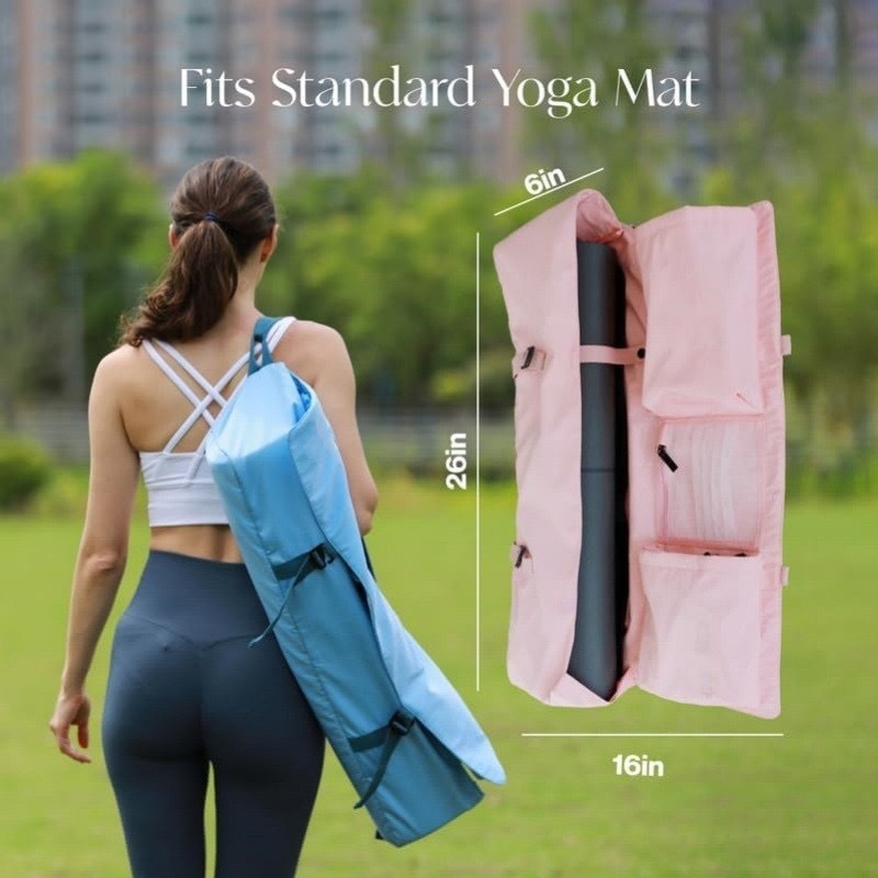 Yoga Fitness Bag - กระเป๋าโยคะ, กระเป๋าใส่เสื่อโยคะ, กระเป๋าฟิตเนสแบบลำลองปรับได้