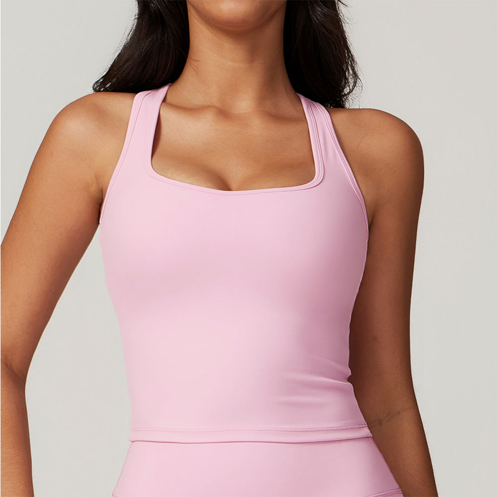 Yoga Fitness Stretching - ผู้หญิงกีฬา Bra High Strength Top ผู้หญิงแน่นยืดหยุ่นกีฬาโยคะ