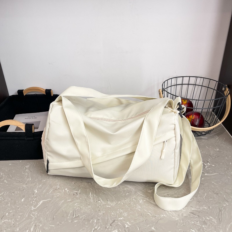 Yoga Fitness Bag - กระเป๋าเดินทางแบบพกพาสำหรับผู้หญิง แยกส่วนแห้งและเปียก สำหรับออกกำลังกาย เล่นโยคะ ว่ายน้ำ