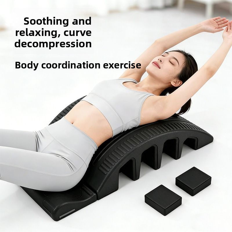 Yoga Fitness Trainer - อุปกรณ์ปรับปรุงกระดูกสันหลังพิลาทิส, ยืดหลังส่วนเอว, ออกกำลังกายหลังส่วนเอว, อุปกรณ์โยคะ, เครื่องบริหารหลัง, ฟิตเนสและสร้างกล้ามเนื้อ