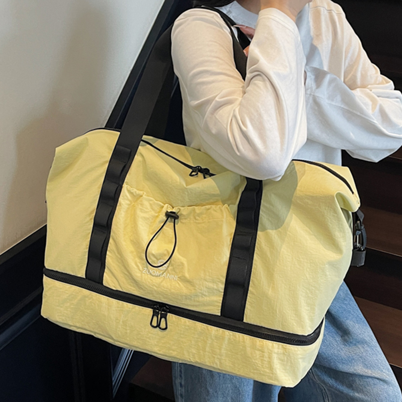 กระเป๋าเดินทางขนาดใหญ่พร้อมช่อ - Yoga Fitness Bag บทวิจารณ์และราคา