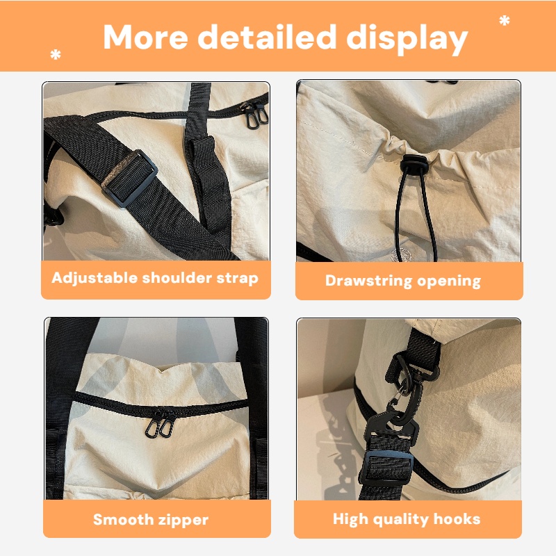 กระเป๋าเดินทางขนาดใหญ่พร้อมช่อ - Yoga Fitness Bag บทวิจารณ์และราคา
