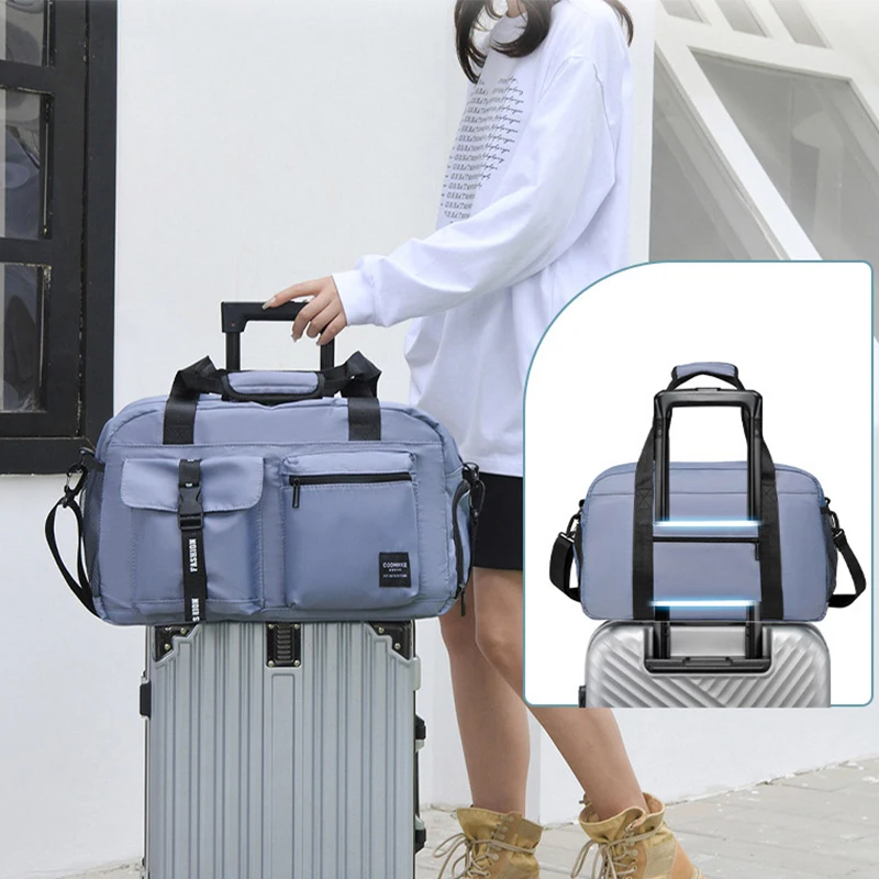 กระเป๋าฟิตเนสขนาดใหญ่กีฬากระเป - Yoga Fitness Bag บทวิจารณ์และราคา