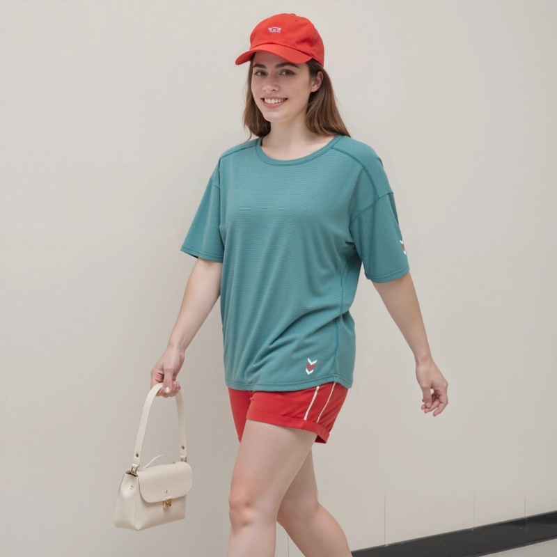 เสื้อยืดกีฬาผู้หญิงขนาดพลัสไซส - Yoga Fitness Plus บทวิจารณ์และราคา