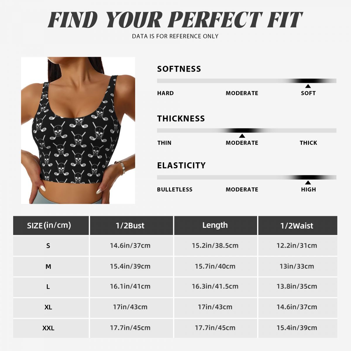 เสื้อโยคะแบบมีฟองน้ำเสริม  ชุด - Yoga Fitness Club บทวิจารณ์และราคา