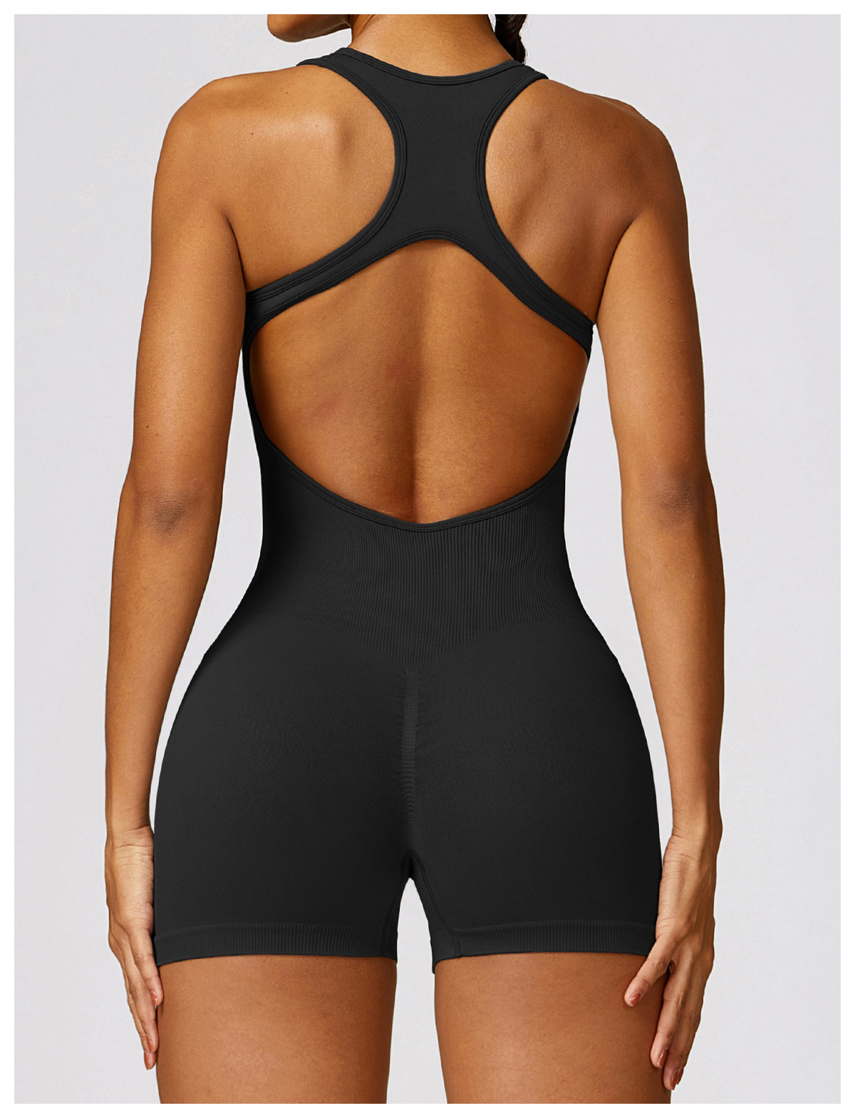 จั๊มสูทด้านหลังสุดเซ็กซี่ชุดออ - Yoga Fitness Stretching บทวิจารณ์และราคา