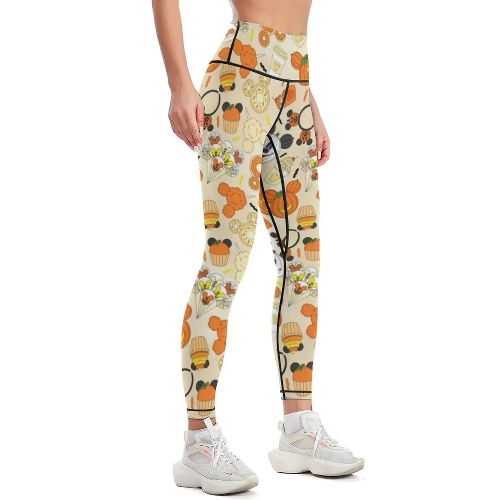 เลกกิ้งลายธีมปาร์ตี้ฮาโลวีน ขน - Yoga Fitness Park บทวิจารณ์และราคา