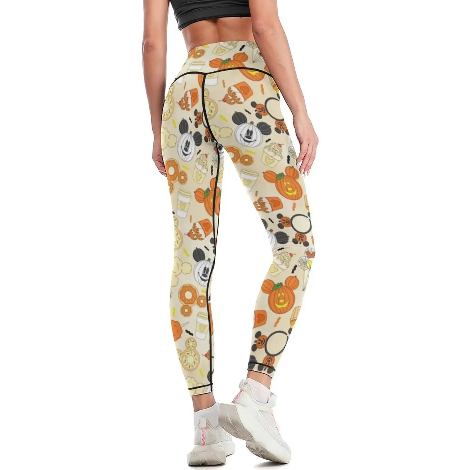 เลกกิ้งลายธีมปาร์ตี้ฮาโลวีน ขน - Yoga Fitness Park บทวิจารณ์และราคา