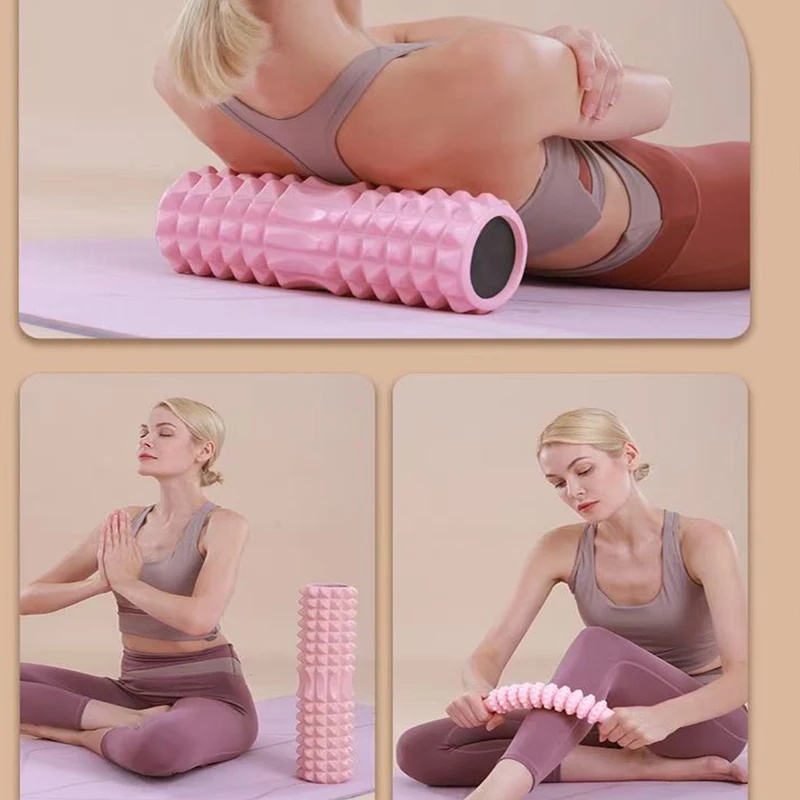 ลูกกลิ้งโฟมกลวง 45 ซม. พร้อมบล - Yoga Fitness Trainer บทวิจารณ์และราคา