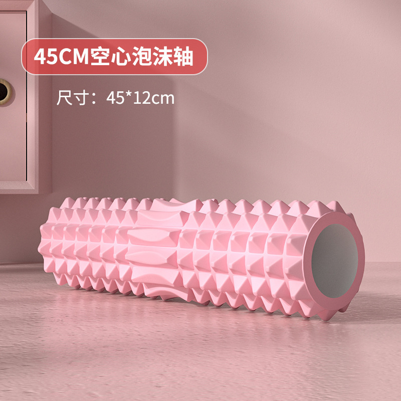 ลูกกลิ้งโฟมกลวง 45 ซม. พร้อมบล - Yoga Fitness Trainer บทวิจารณ์และราคา