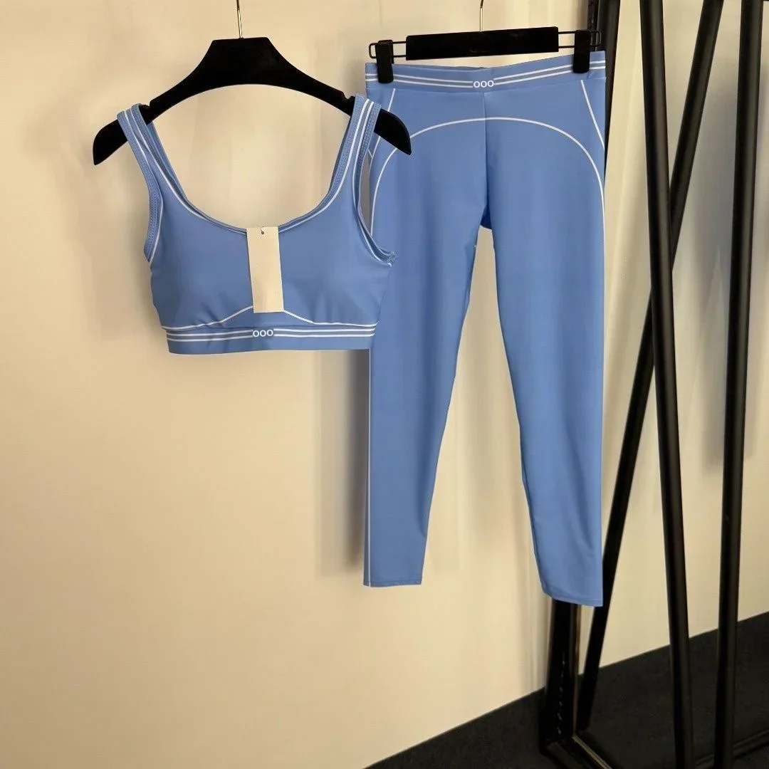 ชุดออกกำลังกายสองชิ้น เสื้อกล้ - Yoga Fitness Stretching บทวิจารณ์และราคา