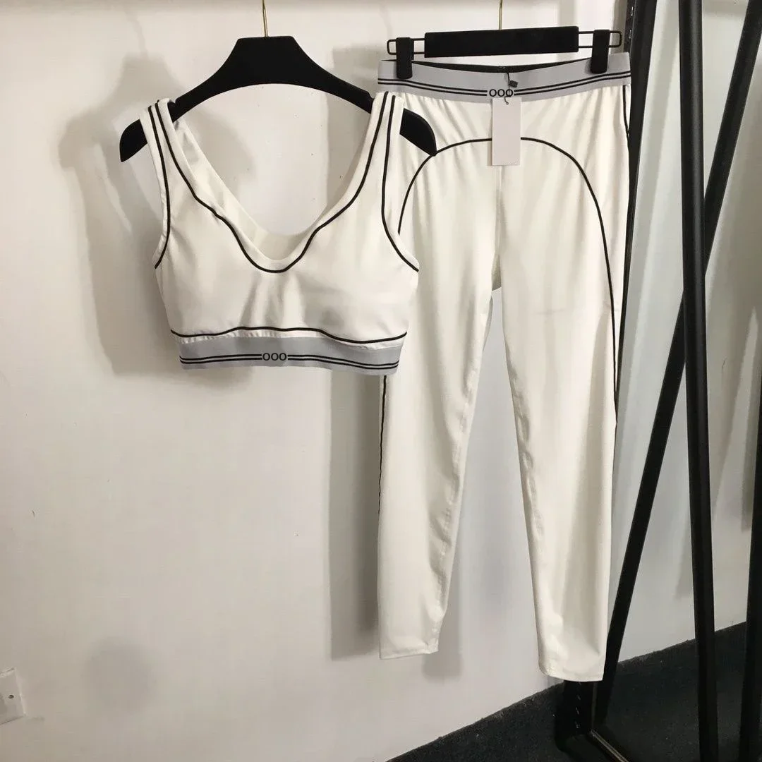 ชุดออกกำลังกายสองชิ้น เสื้อกล้ - Yoga Fitness Stretching บทวิจารณ์และราคา