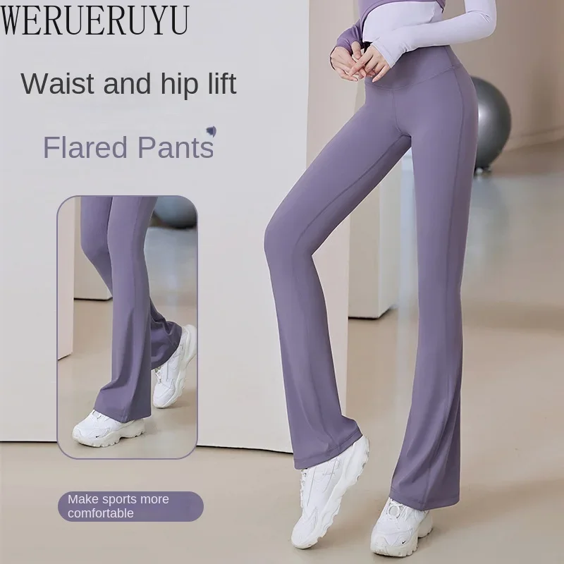 Elegant โยคะ Flared กางเกงสตรี - Yoga Fitness Club บทวิจารณ์และราคา