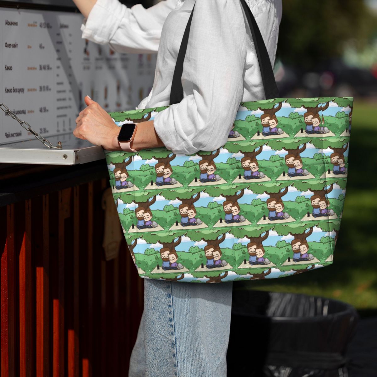 Park Day - Pibubear Beach Tote - Yoga Fitness Park บทวิจารณ์และราคา