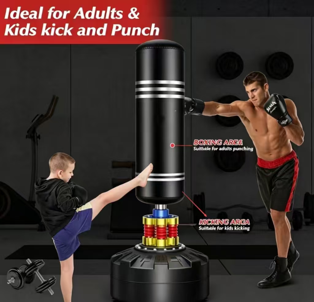 กระสอบทรายชกมวยแบบดูดซับแรงกระ - Boxing Punching Bag บทวิจารณ์และราคา