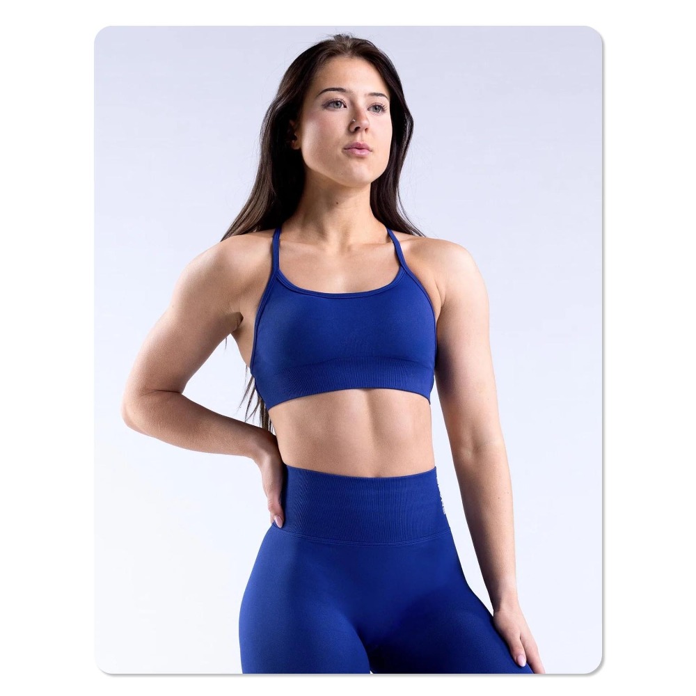 สปอร์ตบราแบบมีฟองน้ำเสริม ไร้ต - Yoga Fitness Stretching บทวิจารณ์และราคา