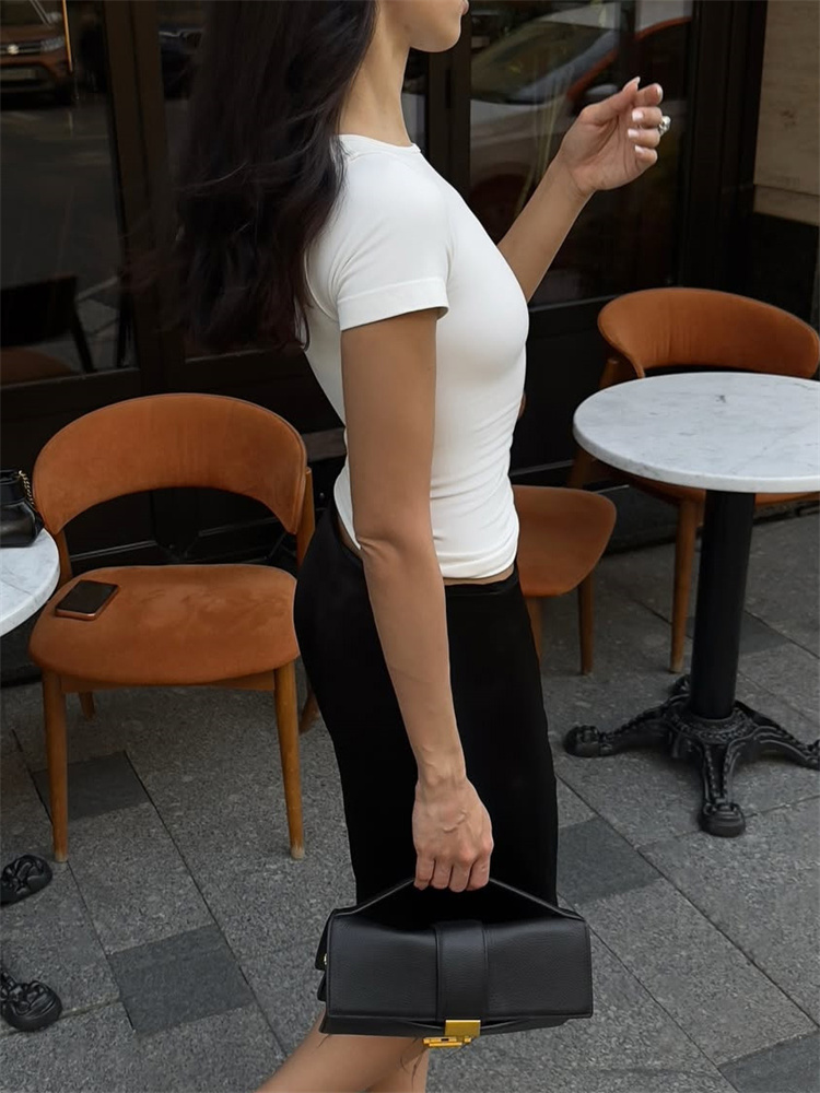 เสื้อโยคะทรงสลิมฟิต Tossy Sexy - Yoga Fitness Club บทวิจารณ์และราคา