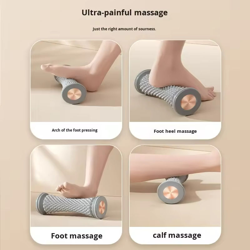 ลูกกลิ้งนวดเท้าสำหรับบรรเทาอาก - Yoga Fitness Trainer บทวิจารณ์และราคา