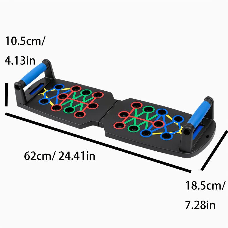 แผ่นรองวิดพื้นแบบพับได้หลายตำแ - Push Up Board บทวิจารณ์และราคา