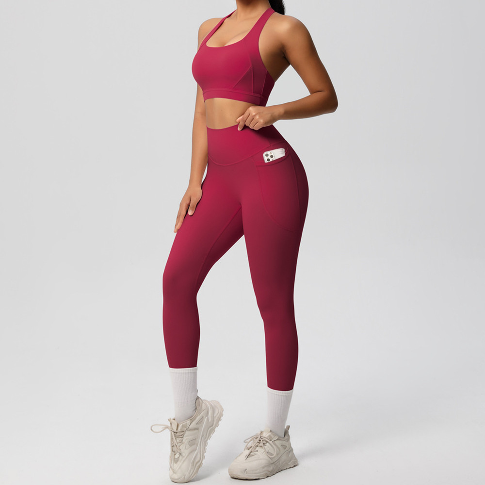 เสื้อชั้นในโยคะแบบมีสายคล้องไห - Yoga Fitness Stretching บทวิจารณ์และราคา