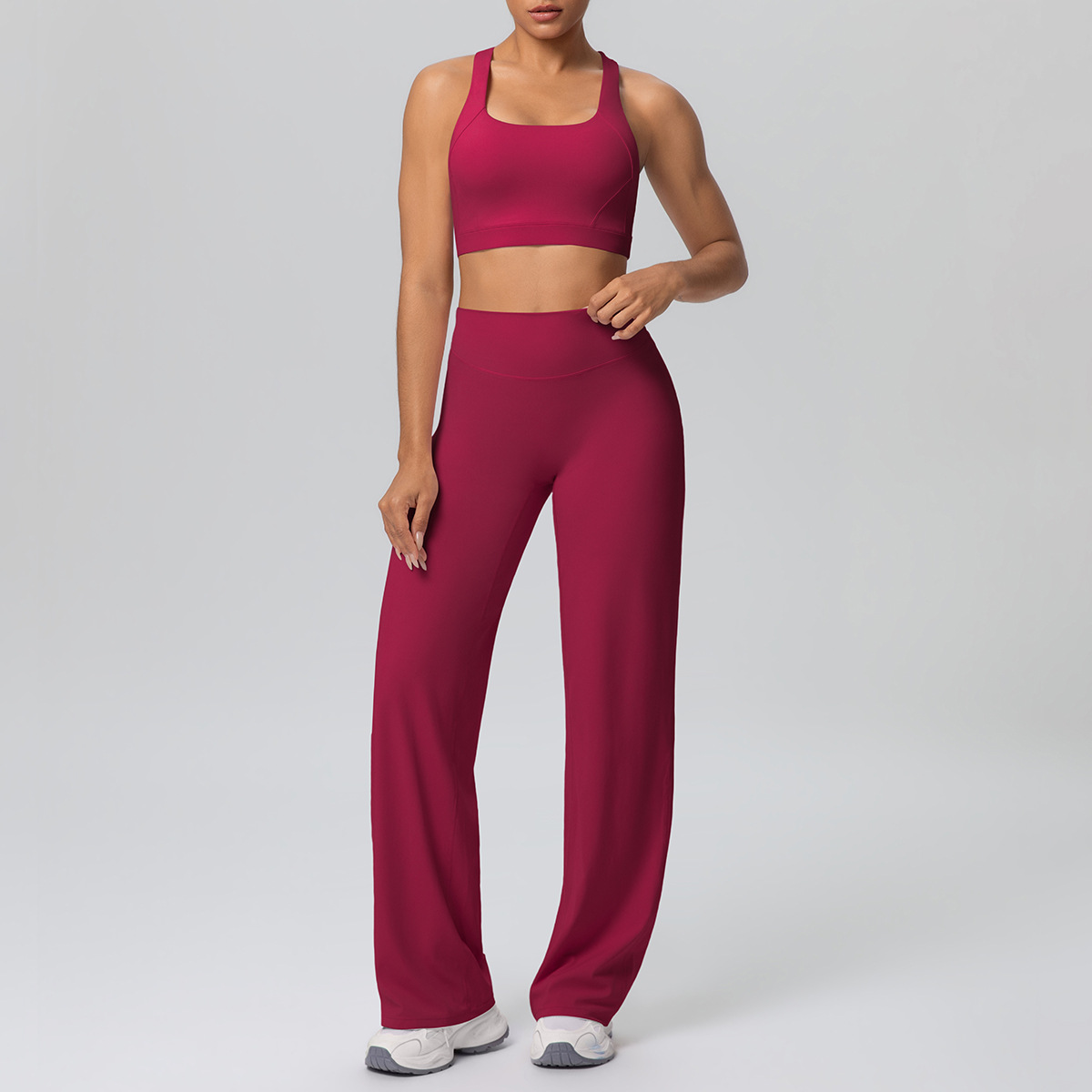 เสื้อชั้นในโยคะแบบมีสายคล้องไห - Yoga Fitness Stretching บทวิจารณ์และราคา